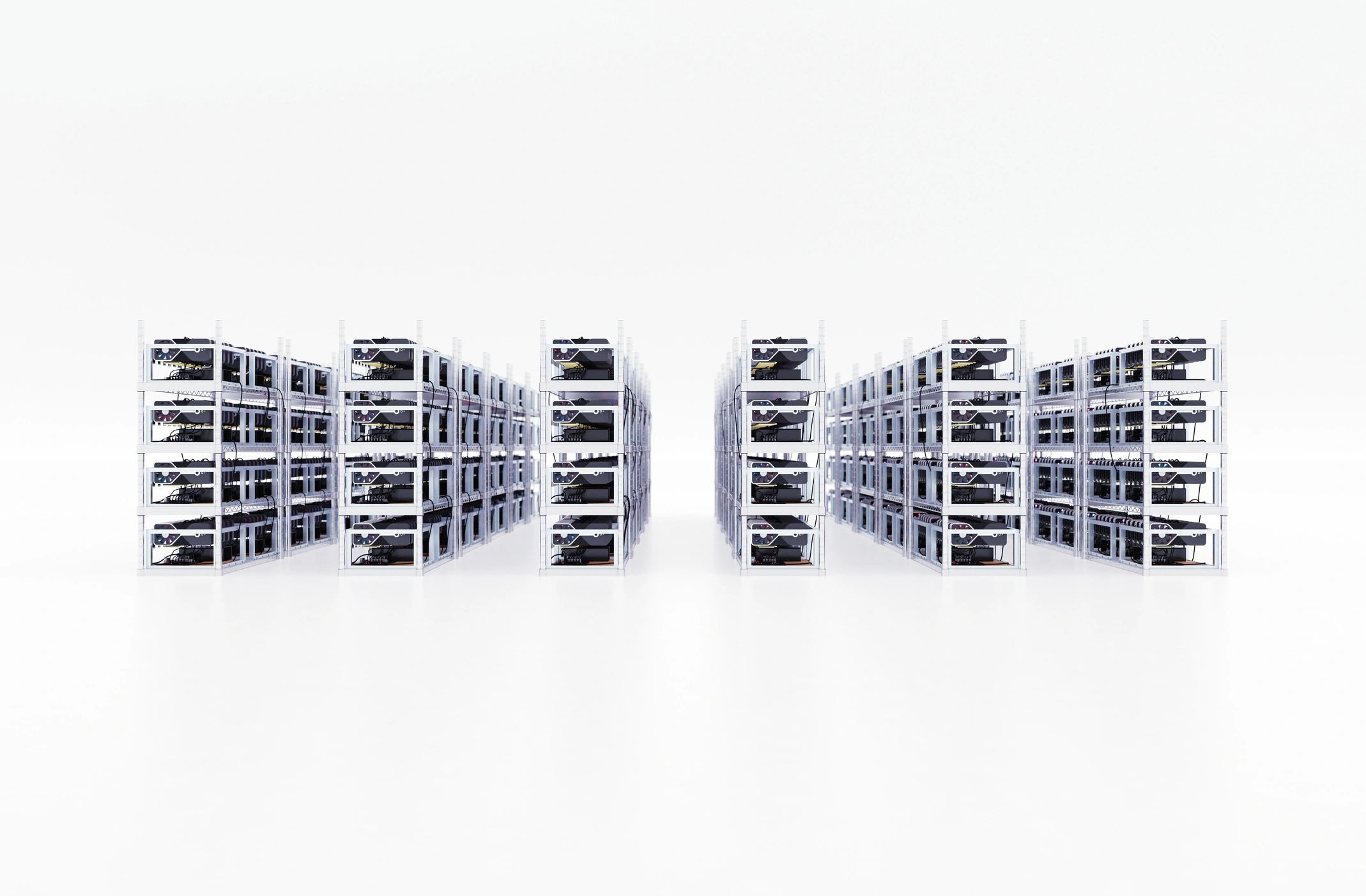 modern web server data center